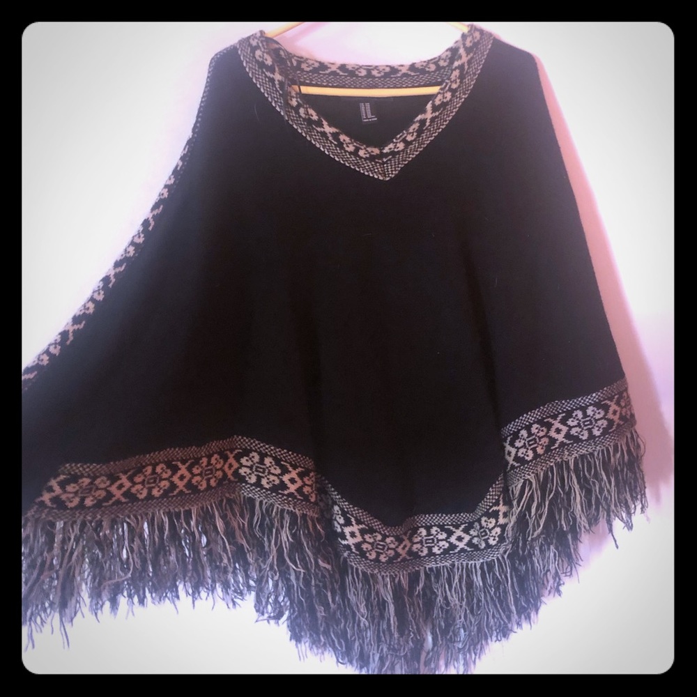 Aztec poncho
